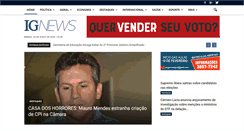 Desktop Screenshot of ignews.com.br