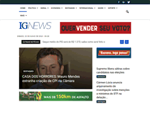 Tablet Screenshot of ignews.com.br